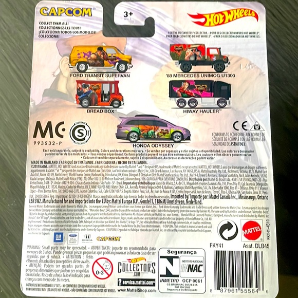 Hotwheels Capcom StreetFighter V Real Riders 2/5 - Picture 12 of 12